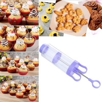 Sada nástrojů na výrobu dekorativních kuchyňských forem s pumpičkou na výrobu cookie
