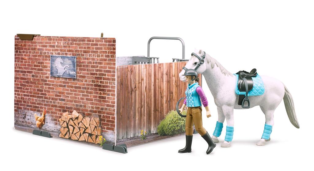 Bruder 62506 Bworld Horse Barn, Multi