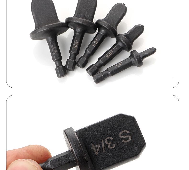 6-teiliges Kupferrohr-Aufweitungsset mit Dreieckgriff für Klimaanlagen