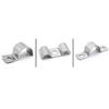 304 Stainless Steel P-type Single Side Pipe Clamp Half Single Hole Thickened Riding Card Throat Hoop Ohm Tube Card M3~M160