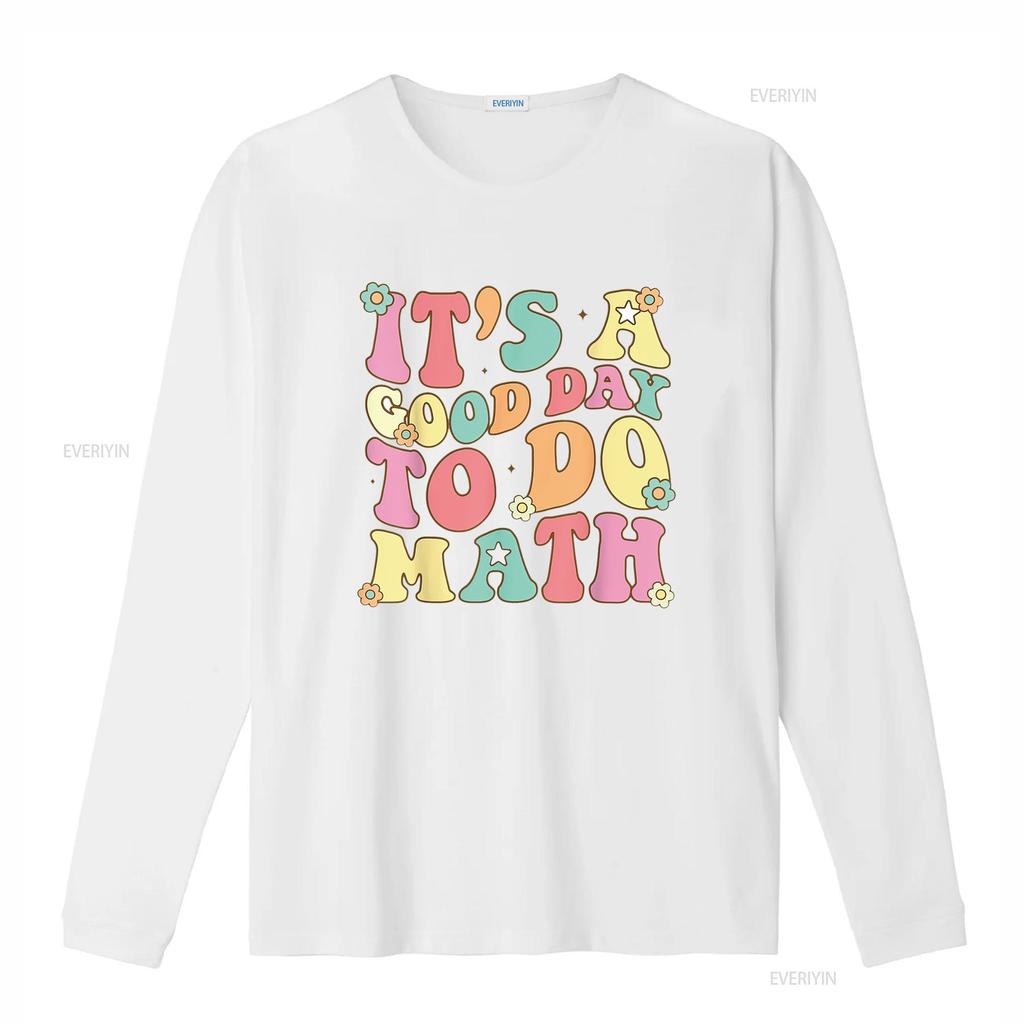 It s A Good Day To Do Math Teachers Women Funny T Shirt vintage Washed Comfortable Breathable Stretched Casual Stylish homme
