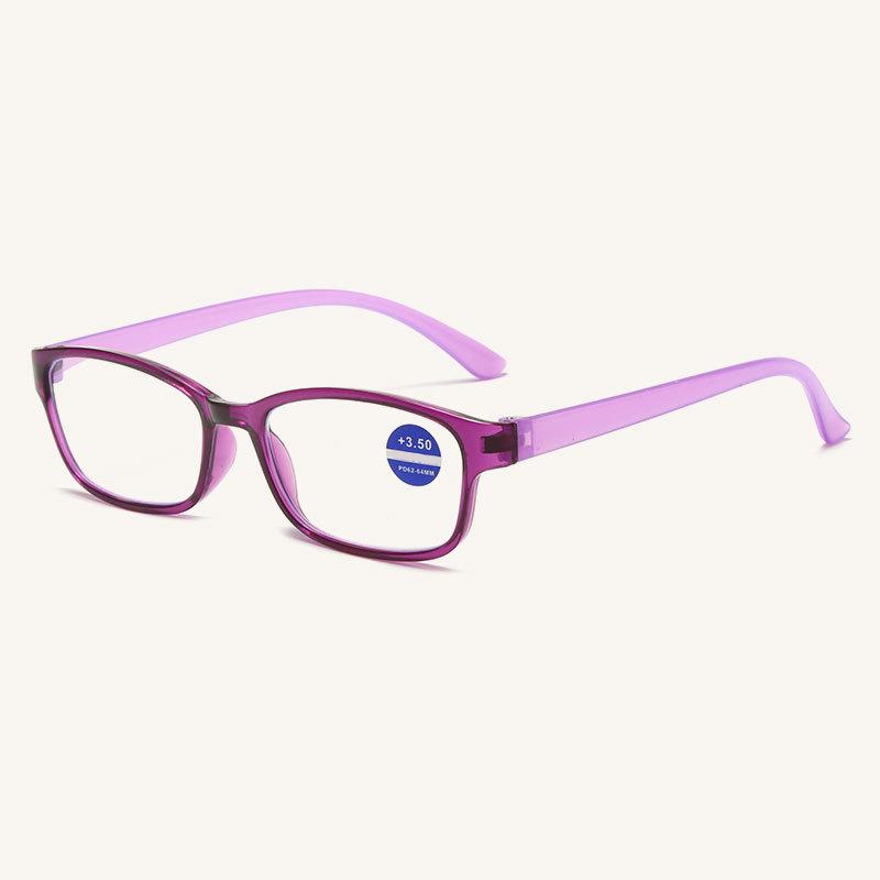 

High-definition Anti-blue Light Reading Glasses For The Elderly Compact And Lightweight Suitable For Near-sighted People 3118 1 фиолетовый