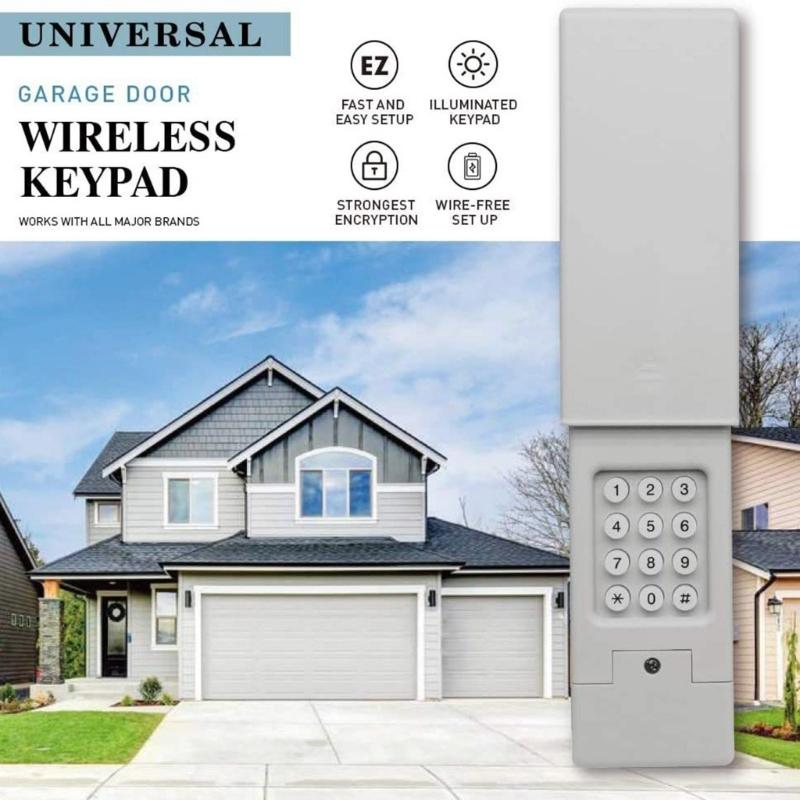 Universal Garage Door Opener Keypad Wireless Keyless Access Keyboard for 877MAX 377LM 977LM Remote Keyless Entry Keypad