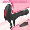 Elastic Delay Ring, Vibrating Cock Stretchy Intense Clit Stimulation, Couple Sexy Toy, Premature Ejaculation Lock Vibrator