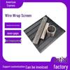 Trapezoidal Wedge Wire Filter Tube - V-Shaped Stainless Steel Mesh Element for Sand Mill and Mineral Sieve