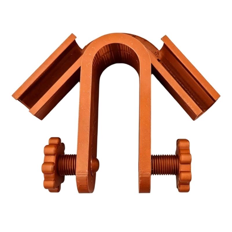 Clamp-On Hose Guide for Water Changes and Filling, Hand Screws with U-Shaped Support for Bucket, Fence, and Wall Use