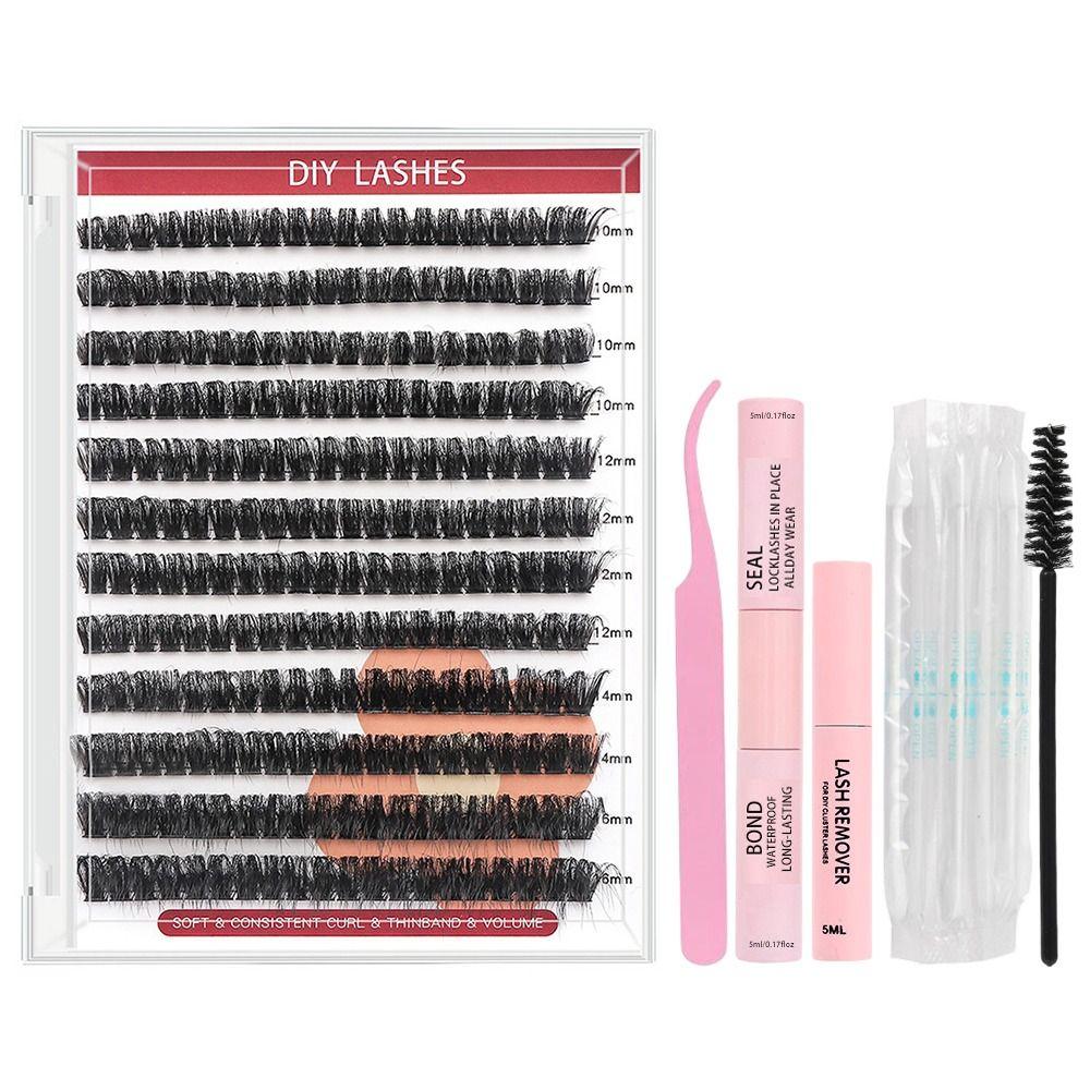 

Пары DIY Набор для наращивания ресниц Cluster Lashes Mix Lash Clusters для самостоятельного применения дома
