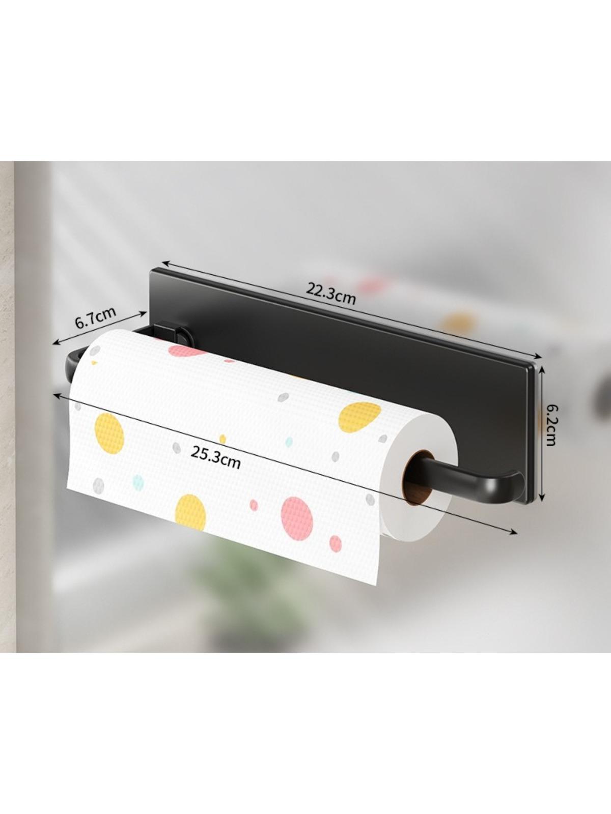 

A vertical tissue holder suitable for kitchens and bathrooms