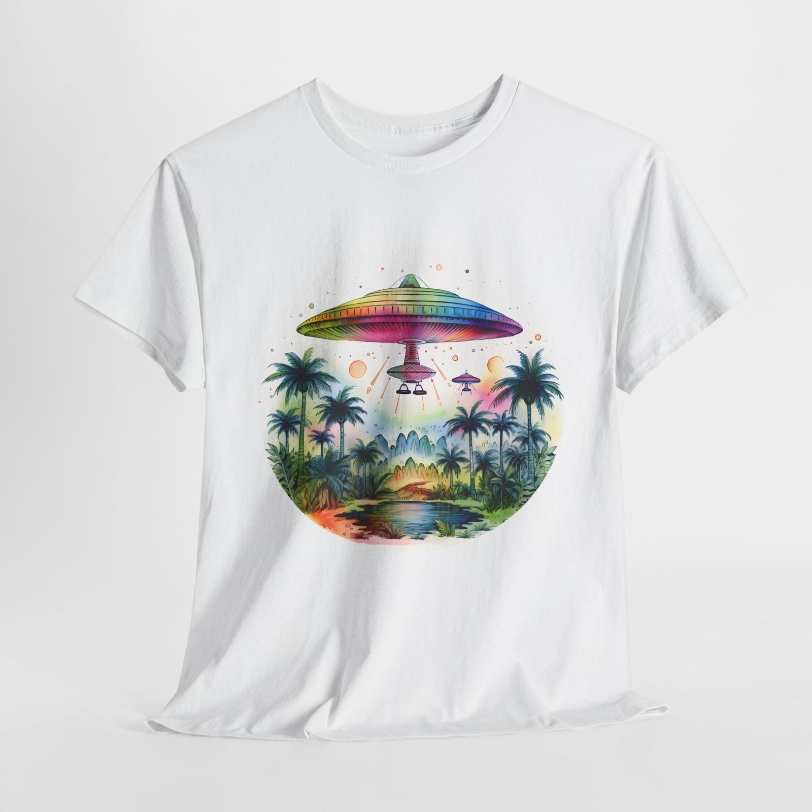 Think Happy Thoughts T-Shirt | Positivity Hippie Tee | Good Vibes Shirt Unisex T-Shirt XL