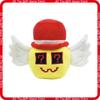 Roblox Steal A Brainrot Plush Toy Square Yellow Stuffed Doll With Red Top Hat White Wings Question Mark Face For Game Fans
