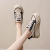 Niche Platform Sneakers Women's Spring and Autumn Versatile Best-Selling White Shoes New Korean Casual Sneaker