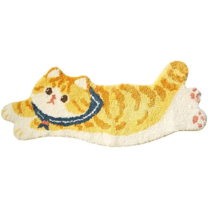 

VIKAMA Cartoon small animal Floor Mat Sofa Carpet Living Room Rug For Bedroom Bedside Floor Mat Welcome Mat Home Decor 40X60CM (1.3X2FT
