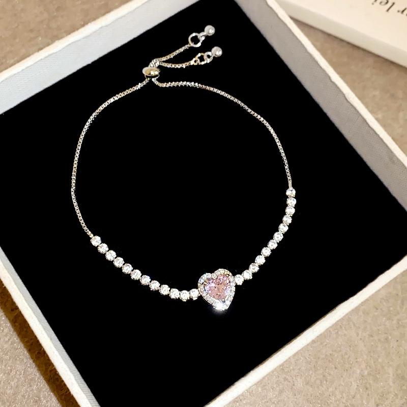 Elegante Geometrische Zirkonia Armband voor Damesmode - Veelzijdig, Trendy Bangle Sieraden