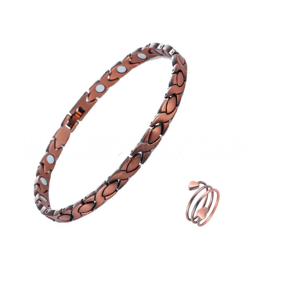 European & American Fashion Retro Magnetic Therapy Fish Bracelet - Detachable Couples Design