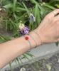 Ourpierre Red Ball Rope Bracelet