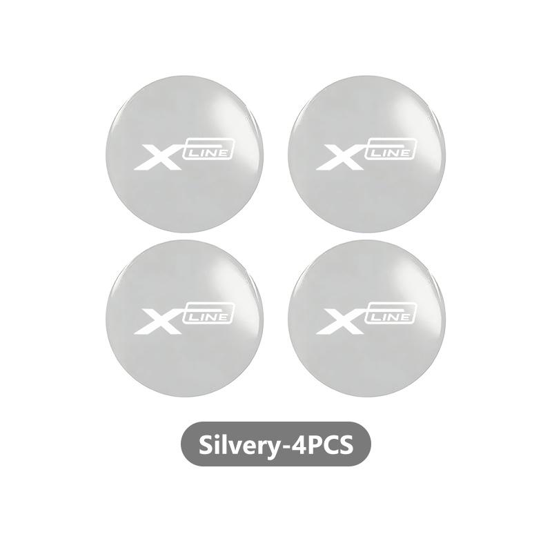 ZZQO4 4pcs 56mm Car Aluminum Logo Wheel Center Hub Cap Badge Sticker For KIA K2 K3 K5 Rio Soul Sportage Soul Ceed Forte Niro Cadenza