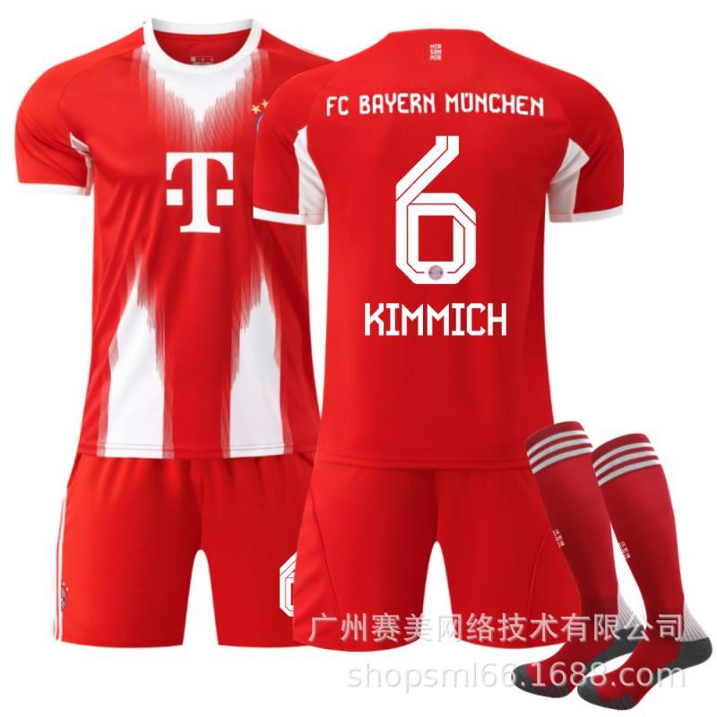 2526 Bayern Domácí 17 Ollise 6 Kimish 9 Kane 10 Musi 14 Dias Fotbalový dres Set