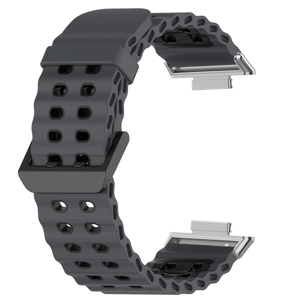 Silicone Wristband For Redmi Watch 5 Strap For Redmi Watch4 Xiaomi Mi Band 8 Pro/9 Pro Two Tone Breathable Correa Sport Bracelet