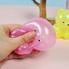 Glitter Bear Squeeze Toy Stress Relief Foam Bead Filled Bear Sensory Toy Anxiety