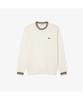 LACOSTE Men'S Tipping Cotton Crew Neck Sweater Ah5158-55N X0N