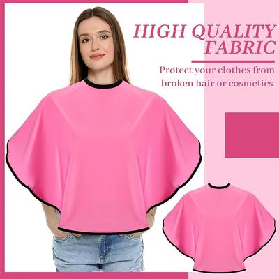 Barber Hair Cutting Cover Reusable Waterproof Dyed Hair Shawl Hair Styling Salon Tool Hairdressing Colored Apron Styling Cloth