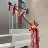 Wedding Stair Railing Flower Bow Decoration Set