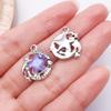 Star Moon Light Diamond Pendant Charm for DIY Jewelry Accessories