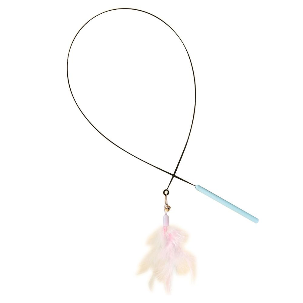 Suction Cup Cat Teasing Stick Funny Cat Stick Toy Bite-resistant Cat Wand Cat