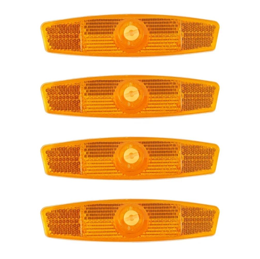 2/4PCS for Bike Spoke Reflectors - High Visibility Safety Lights for MTB/Road Bike, Reflective Wheel Rim Clips, No Tools Needed