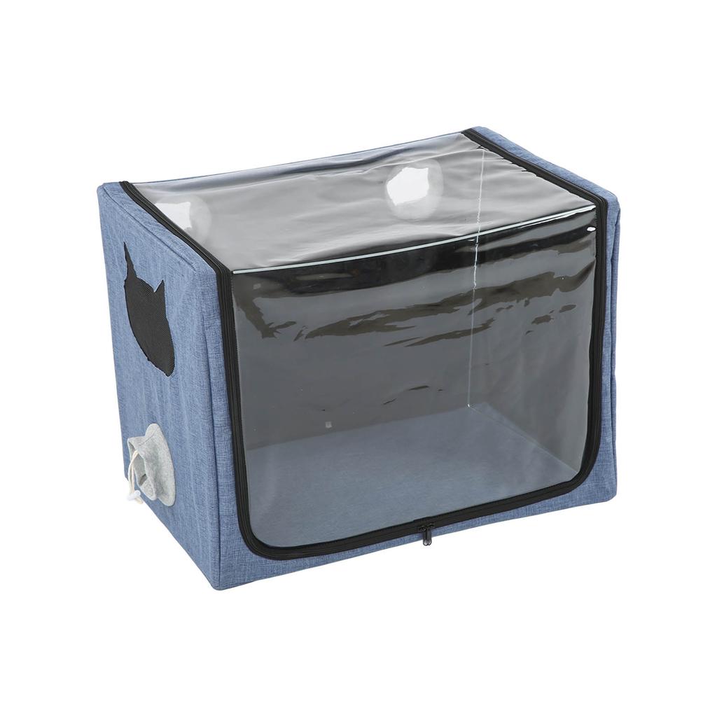 Pet Atomization Box Oxford Cloth Portable Pet Atomization Grooming Box for Cat Dog Pets