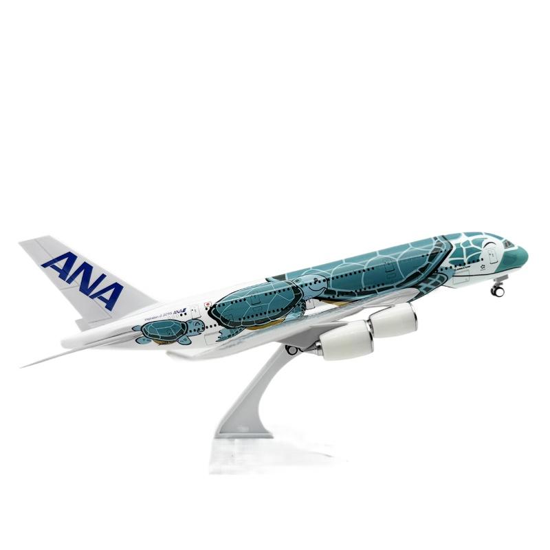 Mēroga lidmašīna A380 Japāna ANA Airways
