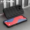 KEYSION Nárazuvzdorný matný kryt pro HONOR 400 Lite 5G Protiskluzový měkký silikonový zadní kryt telefonu pro Huawei Honor 400 Lite 5G