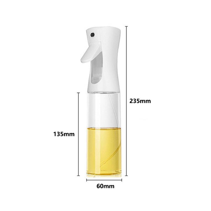 

Reusable 300ml Kitchen Spray Bottle Household Edible Olive Oil Air Frying Pan Fitness Barbecue Cooking Oil Spray Distributor