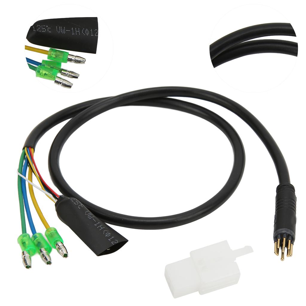 Kabel przedłużający konwerter silnika 9-pinowy miedziany wodoodporny złącze Niska awaryjność Linia do hulajnogi elektrycznej