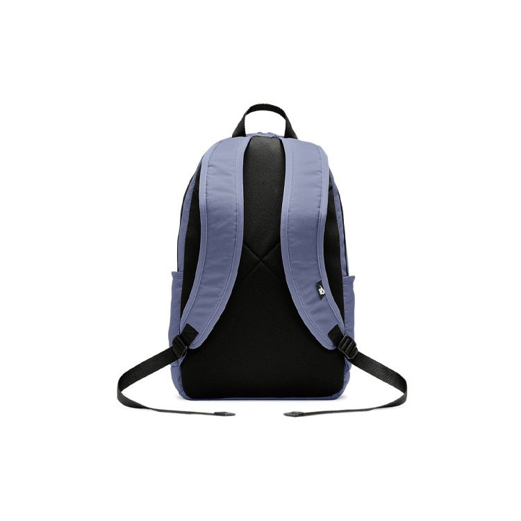 Nike Basic Sports Casual Logo Print Zipper Backpack Unisex Backpack Light-Blue Gray CK0944-446