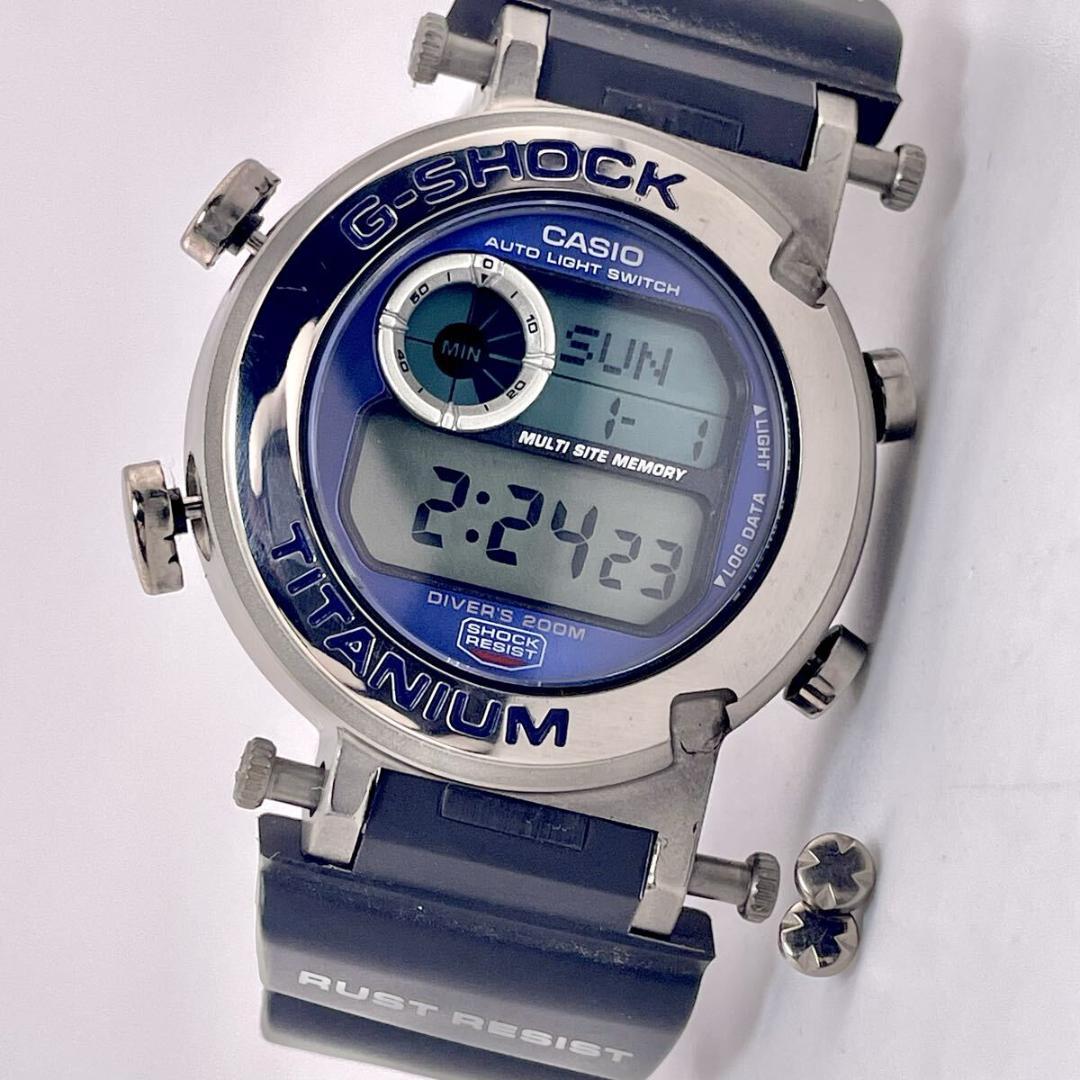 

[Б/У] Батарейка/Операционный Frogman G-Shock Титановые Цифровые Часы Мужские Часы