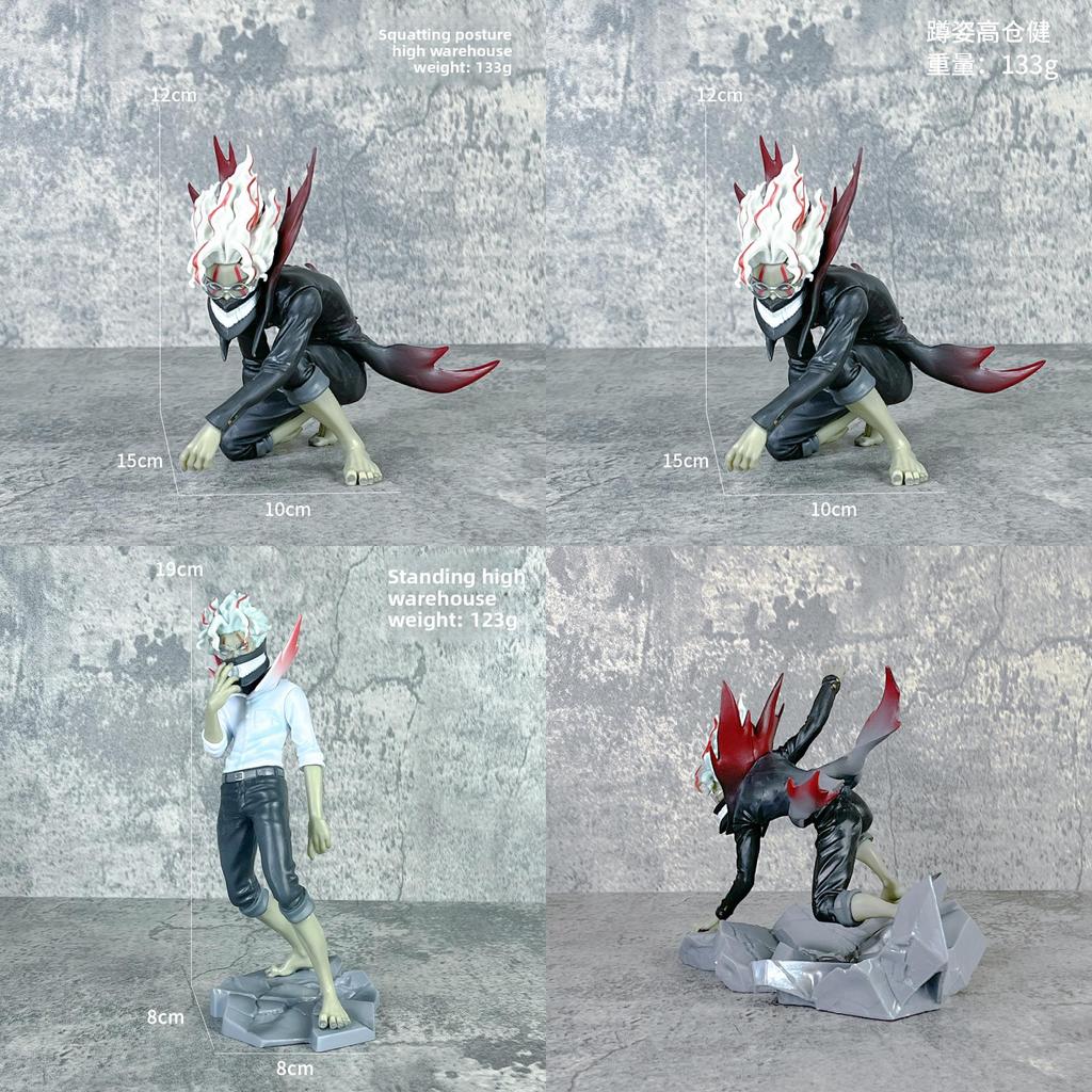 Dan Da Dan Takakura Ken Modelo de Anime em PVC com Design Articulável Para Fãs e Colecionadores