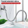 Rotatable Water Tap Hose Anti-splash Sprayer Nozzle Useful Taps Lengthen Extender  Universal