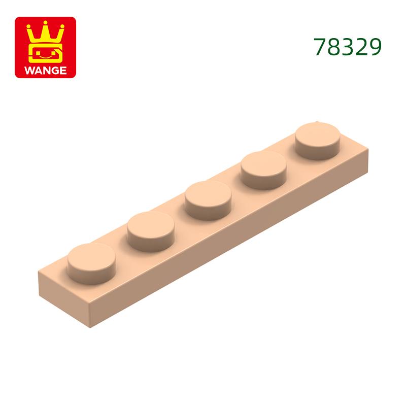 

124Pcs/lot Plate 1X5 Holes Block Moc Hue Attachments Works With featuring 78329 Brick DIY Children Plaything Assembly Components about 124pcs