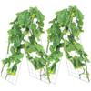A-Frame Cucumber Trellis 35" x 55" Foldable Metal Garden Trellis