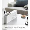 Yamazaki Industries Yamazaki Hanging Tissue Case Dustbin White W446×D76×H143cm (Hook not included)