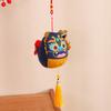 2024 Chinese New Year Dragon Plush Toy with Lanyard Tassel Dragon Mascot Doll Pendant Hanging Ornament Chinese Lunar New Year Gift
