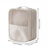 Travel Shoe Storage System - Dust-Proof Foldable Storage Bag with Handle Compact Luggage Accessory for Protecting Footwear