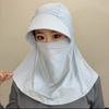 Women in Summer Sunscreen Hat Neck Protection Face Protection Cycling Sun Hat UV Protection