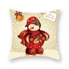1Pc Santa Pillowcase Happy New Year Xmas Gifts Christmas Decor for Home Merry Christmas Ornament Xmas Gifts.