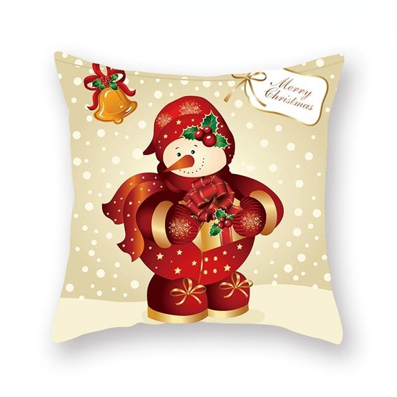 1Pc Santa Pillowcase Happy New Year Xmas Gifts Christmas Decor for Home Merry Christmas Ornament Xmas Gifts.