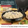 Electric Griddle: Double-Sided Heating, Deep Design, Grill, BBQ Pot, Baking Tray, Pancake Maker