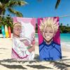 Anime S-Shidou R-Ryusei Towel For Outdoor Camping Beach Towel Super Absorbent Quick-Drying Summer Towel