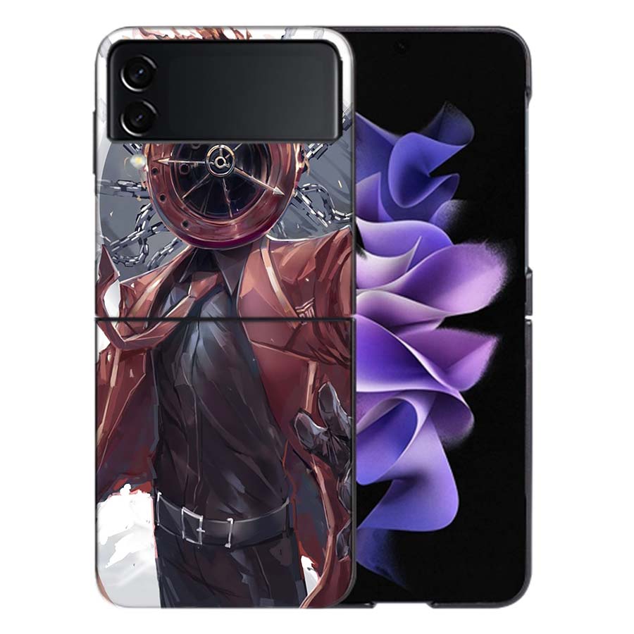 Game L-Limbus Company Coque For Samsung Z Flip7 6 Galaxy Case Shockproof Z Flip5 Z Flip3 4 5G Hard Cover Phone TPU PC Hard Fund
