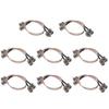 16Pcs 3G HD SDI Cable BNC Cable 30cm 75 Ohm for Cameras BMCC Video Equipment Supports HD-SDI 3G-SDI 4K 8K SDI